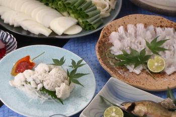 Japanese conger hot pot course（June ～August）