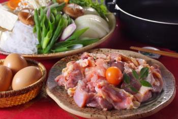 Omi Syamo chicken sukiyaki